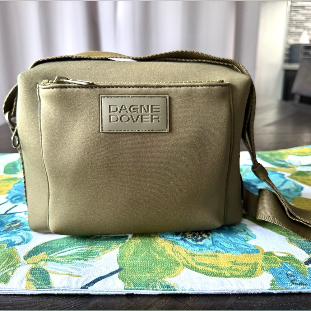 Dagne Dover Olive Green Crossbody Bag